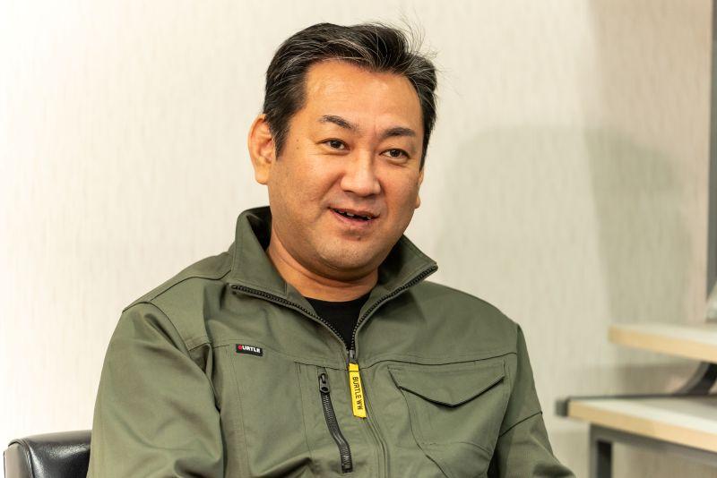 社長のインタビュー画像